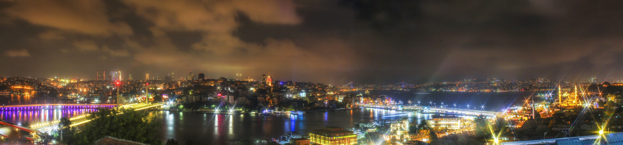 Canon EOS 600D (Rebel EOS T3i / EOS Kiss X5) + Canon EF-S 18-55mm F3.5-5.6 sample photo. Istanbul panorama photography