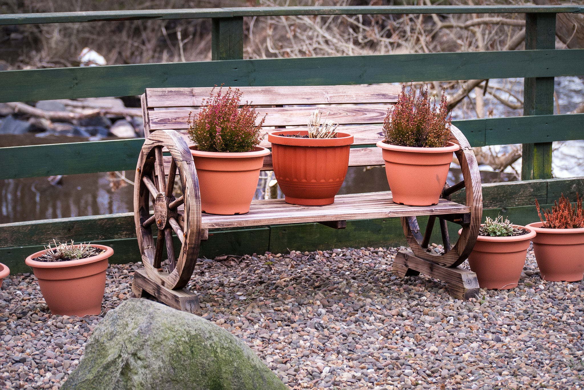 Nikon D200 sample photo. Plant pots photography