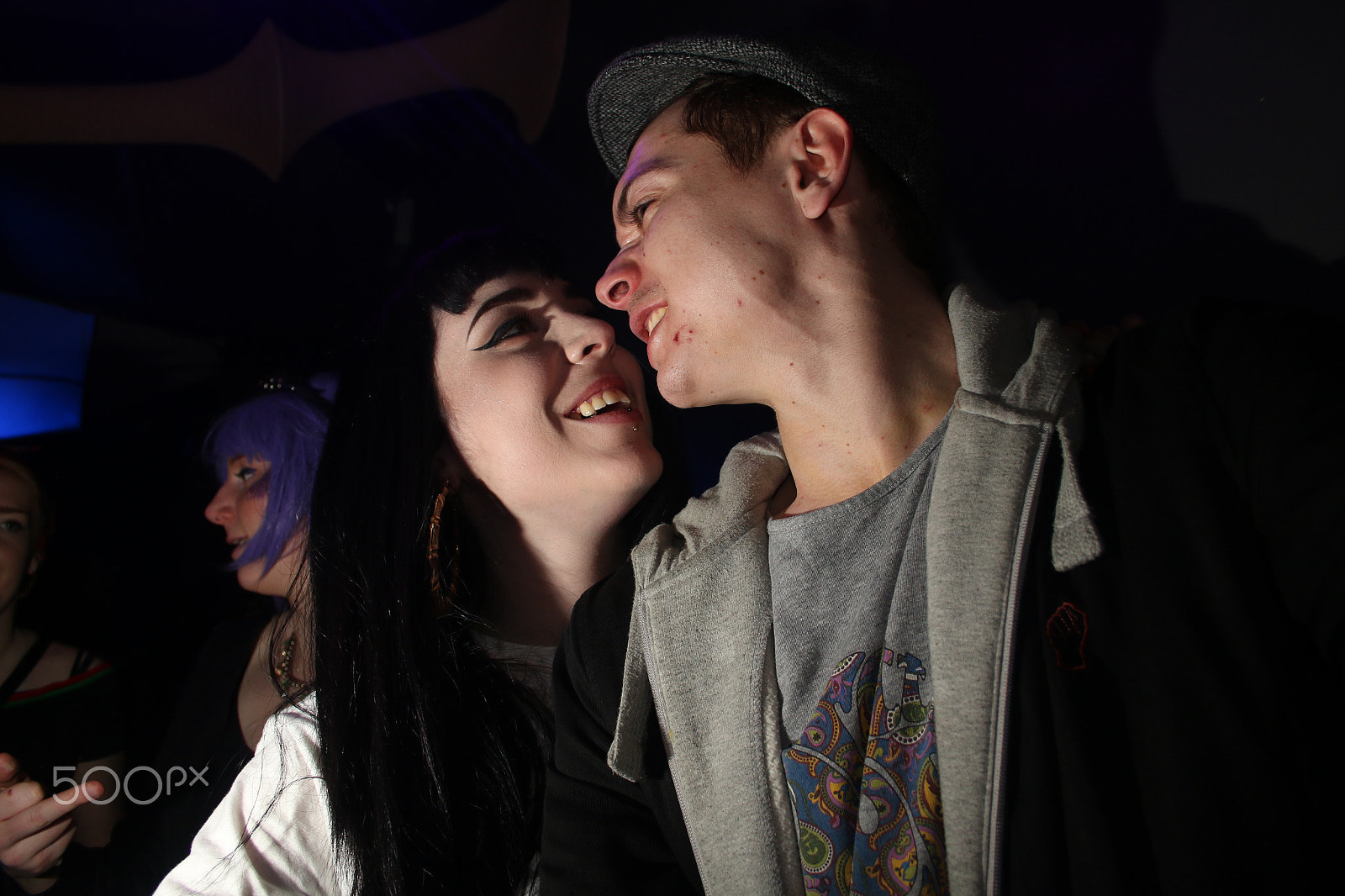 Canon EF-S 18-55mm f/3.5-5.6 USM sample photo. Self portrait me and my girlfriend photography
