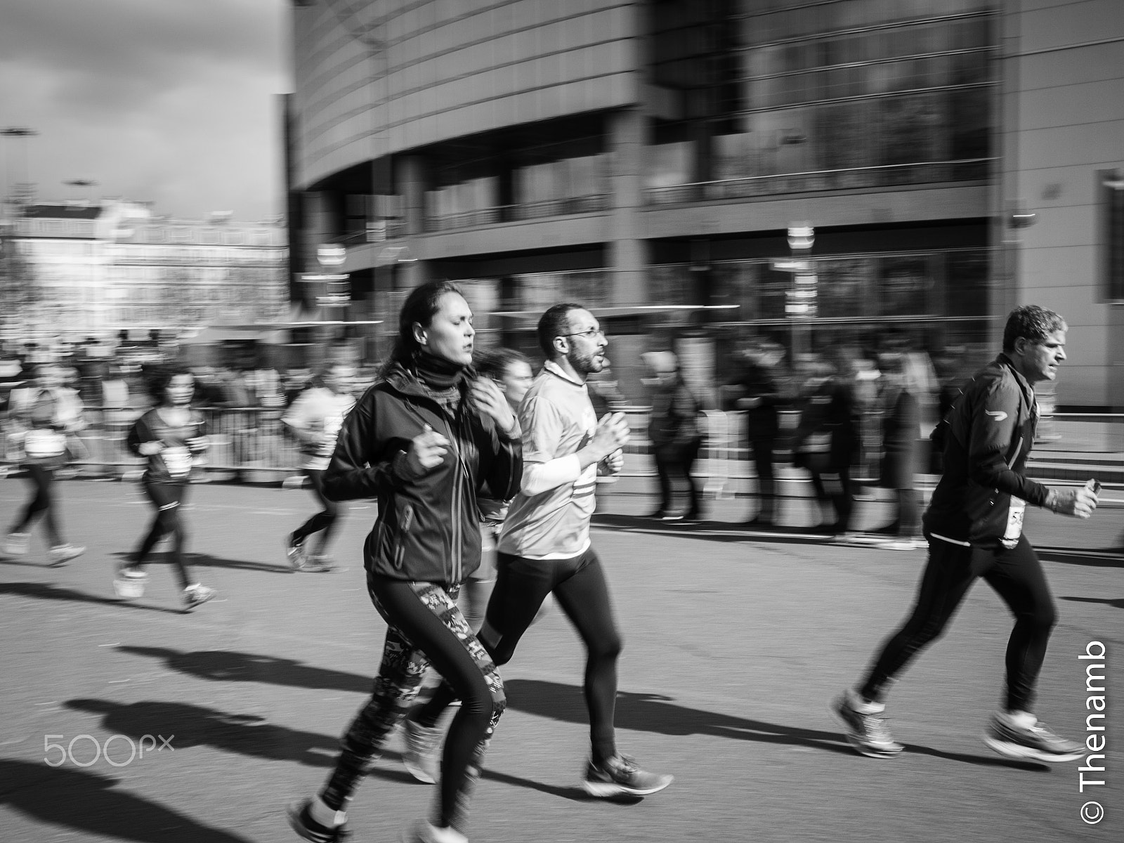 Panasonic Lumix DMC-GX8 + LUMIX G 20/F1.7 II sample photo. Paris semi-marathon photography