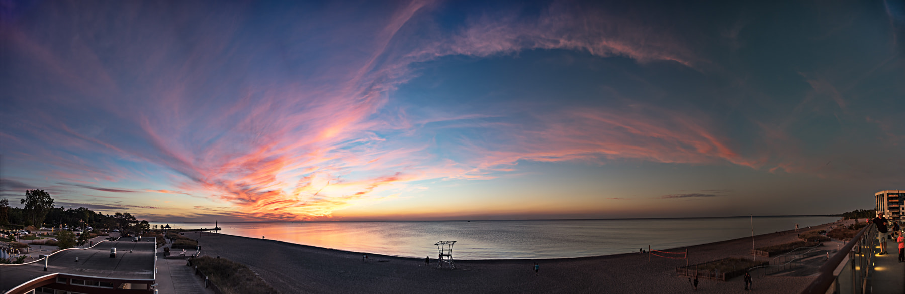 PENTAX-F 28-80mm F3.5-4.5 sample photo. Grand bend pano photography