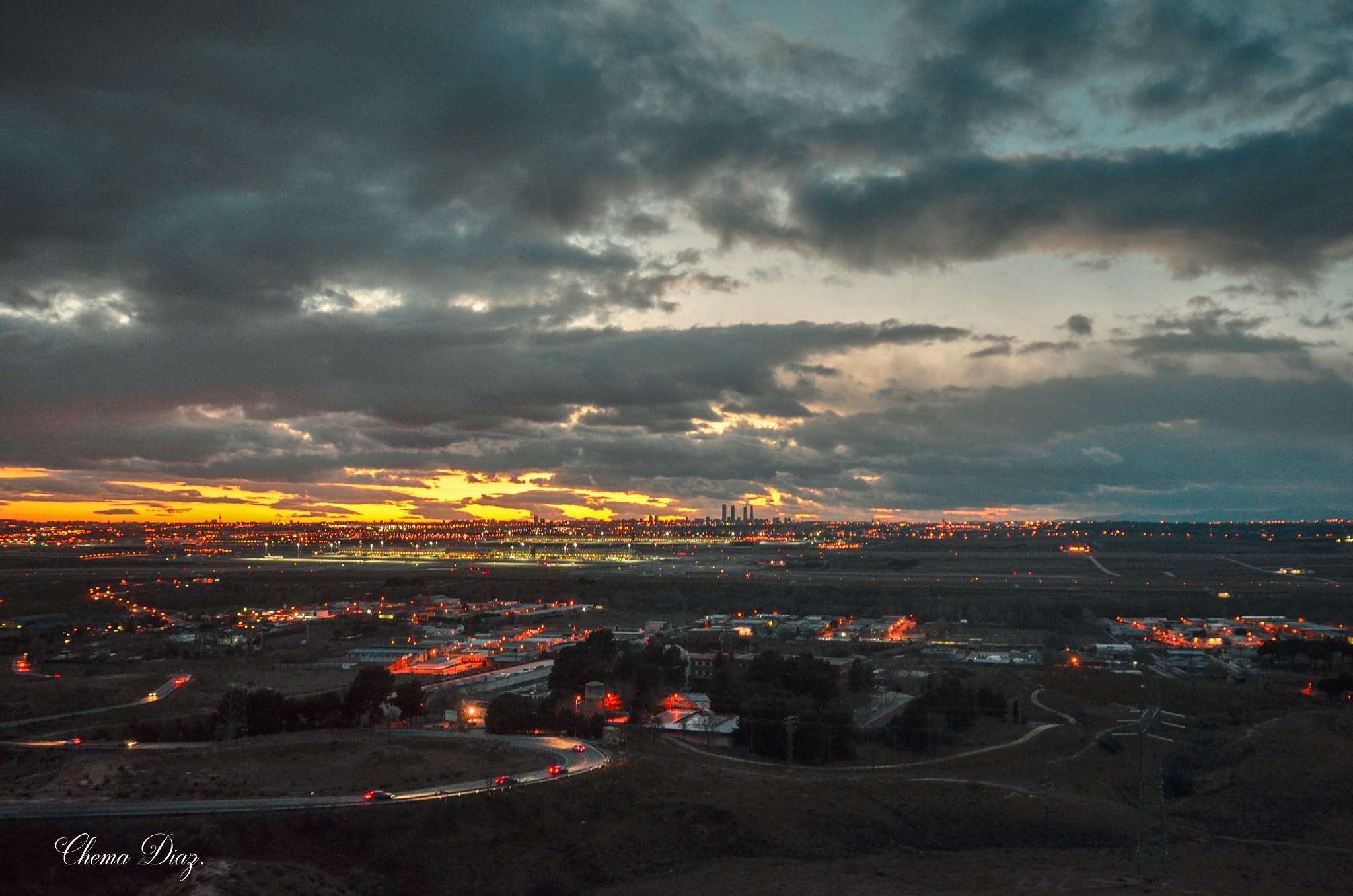 Sigma 17-35mm F2.8-4 EX DG  Aspherical HSM sample photo. Sky-line madrid photography
