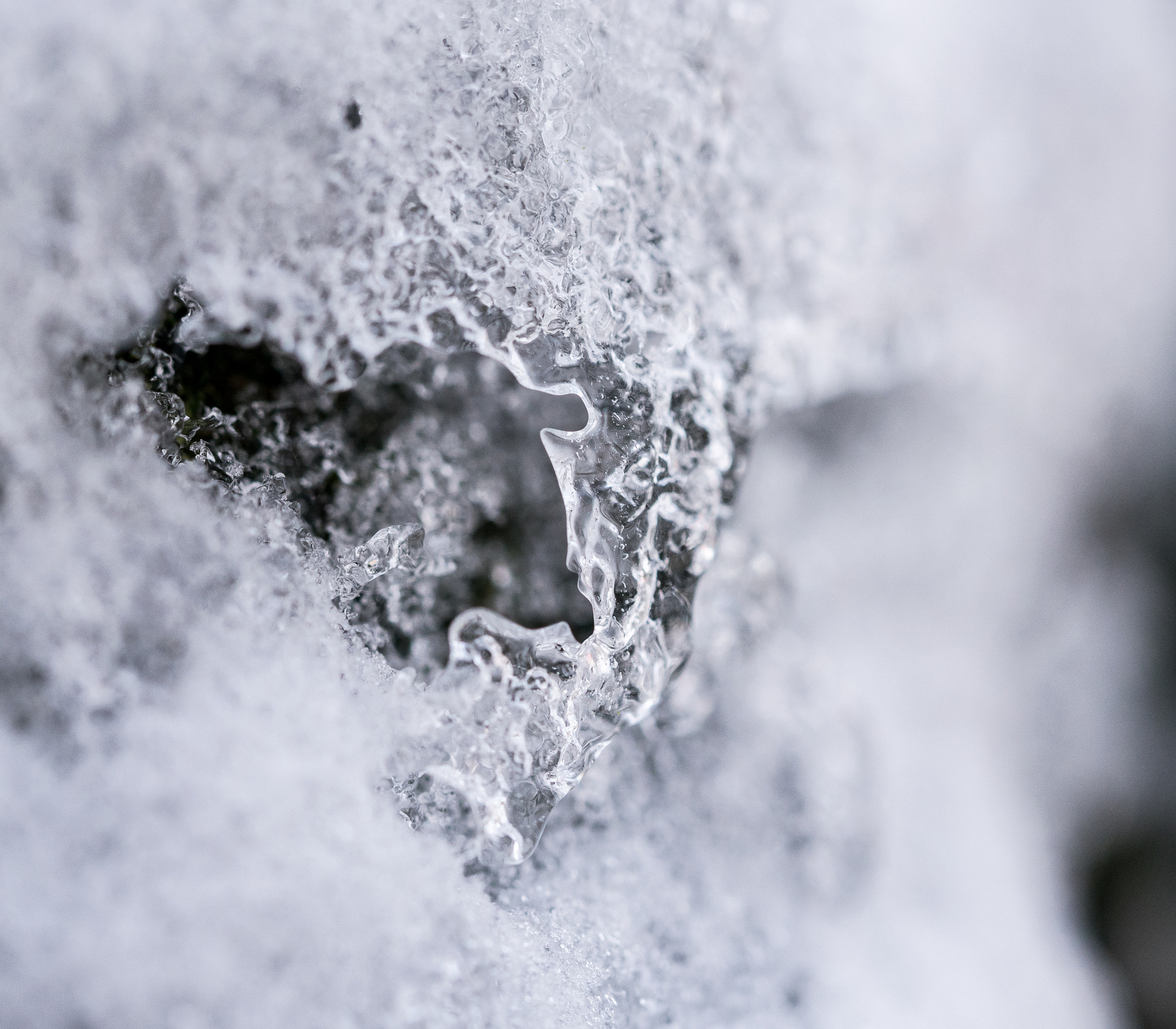 Panasonic Lumix DMC-GM1 sample photo. Into ice photography