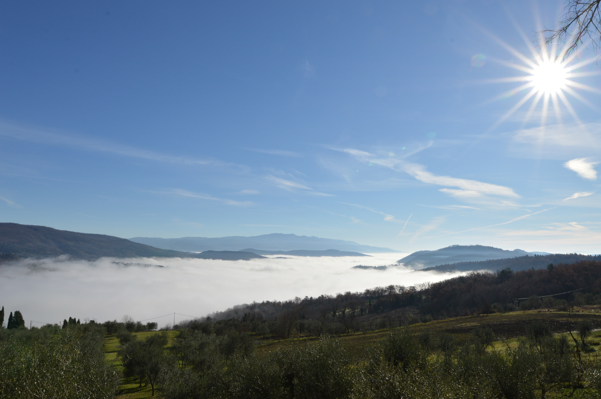 Tamron SP 15-30mm F2.8 Di VC USD sample photo. Above the fog photography
