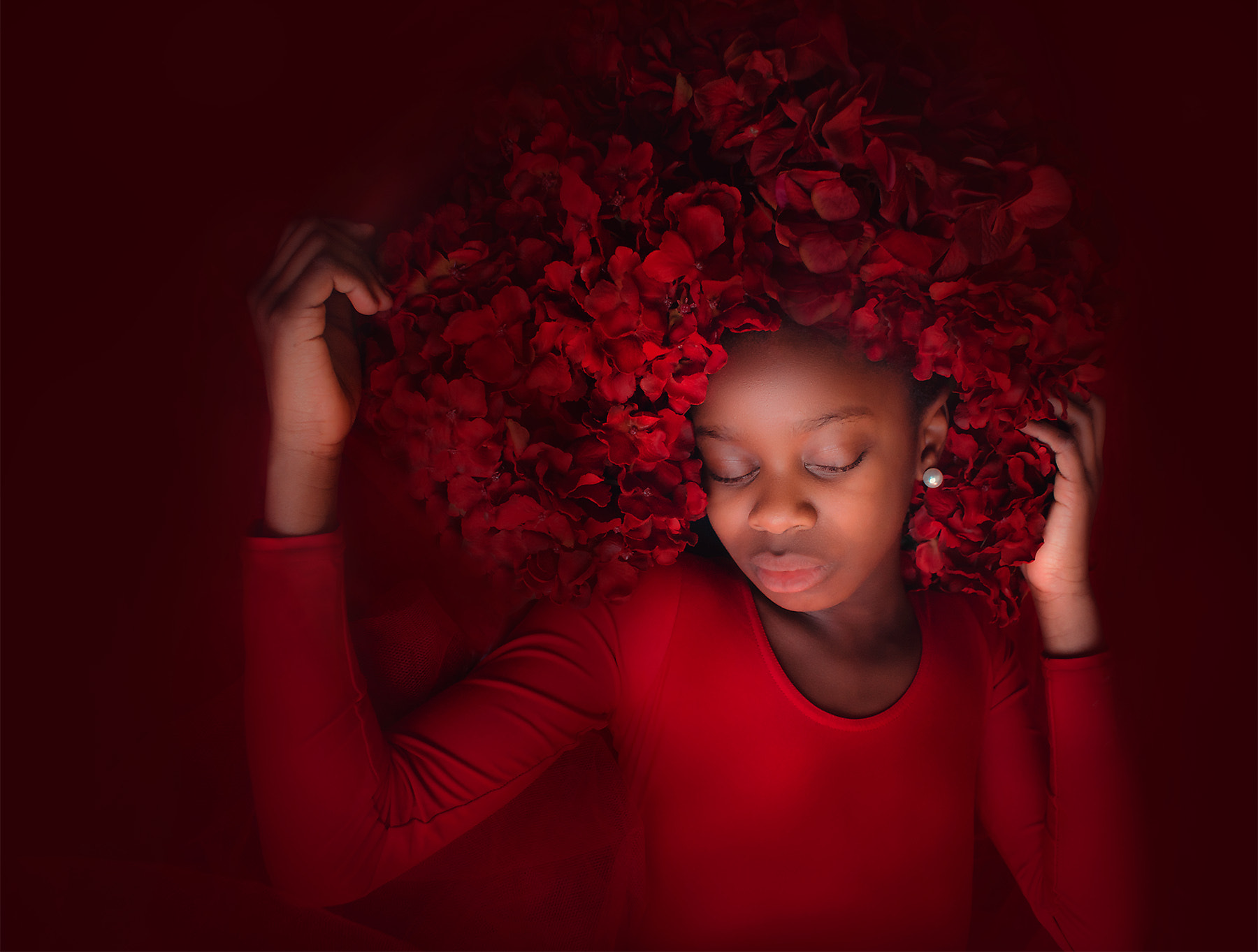 Sony DT 18-70mm F3.5-5.6 sample photo. Scarlet dreams photography