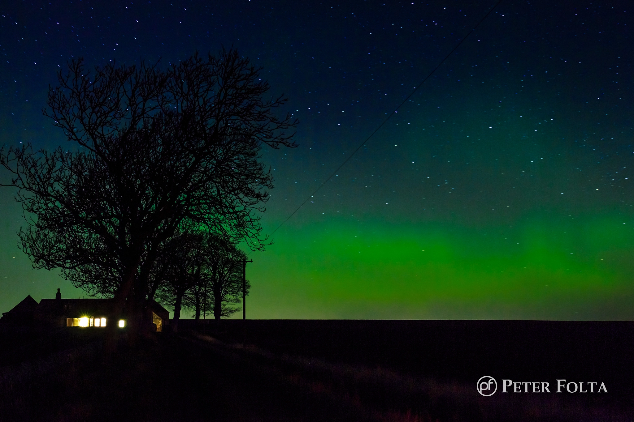 Canon EF 24-70mm F4L IS USM sample photo. Aurora borealis over saint andrews photography