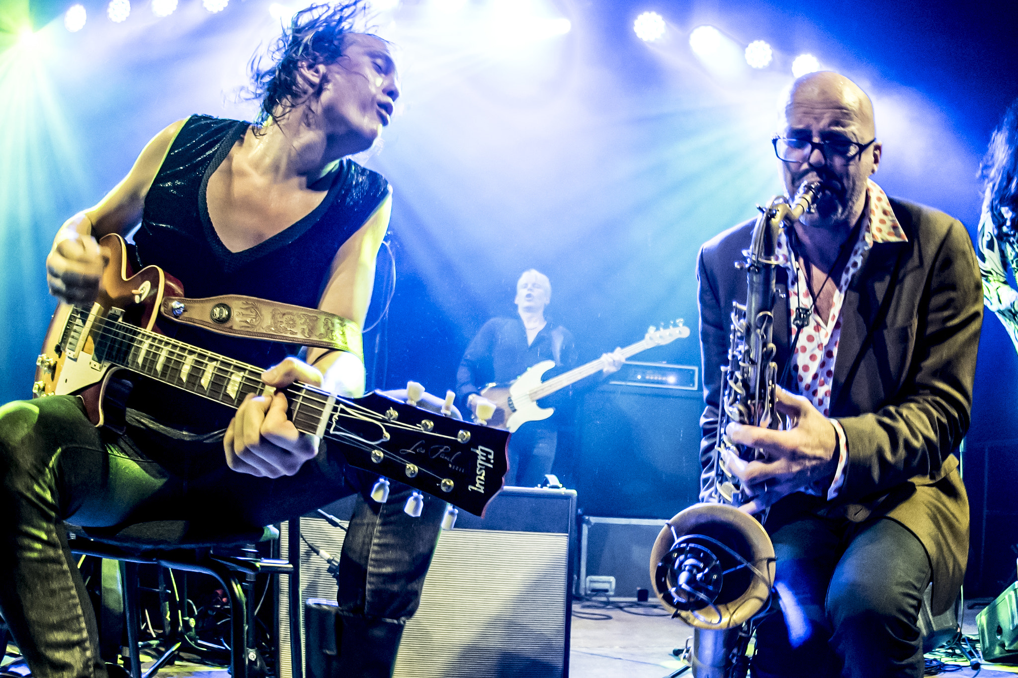 Nikon AF DX Fisheye-Nikkor 10.5mm F2.8G ED sample photo. Ralph de jong and band hengelo theater photography