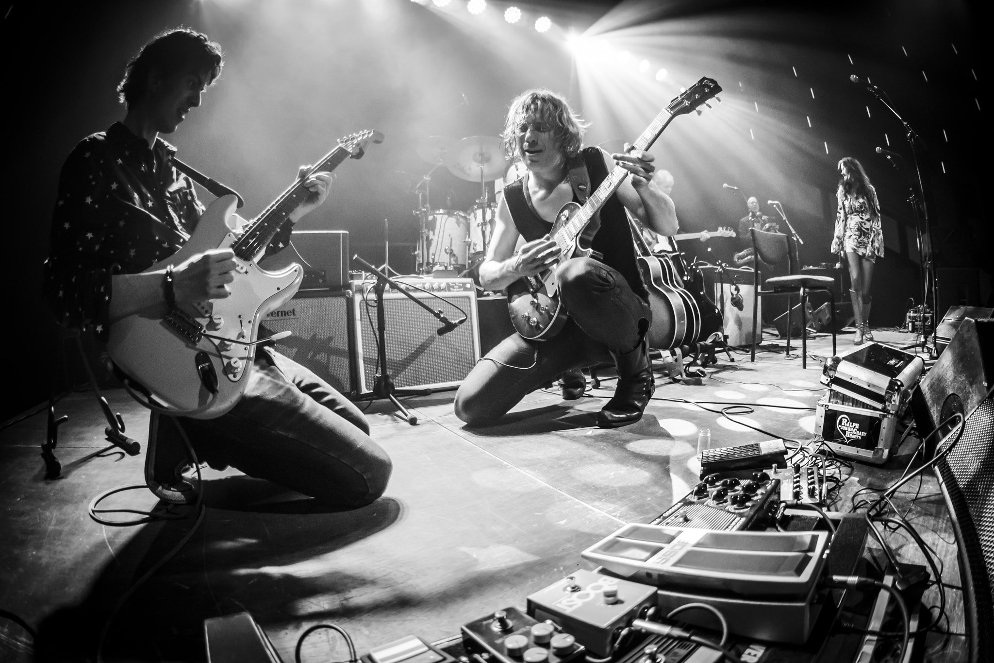 Nikon AF DX Fisheye-Nikkor 10.5mm F2.8G ED sample photo. Ralph de jong and band hengelo theater photography
