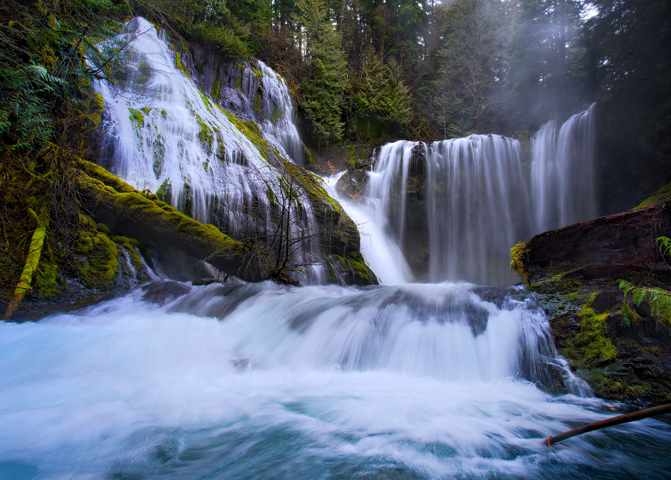 Sony a7R II + Canon EF 17-40mm F4L USM sample photo. Panther creek full bore photography