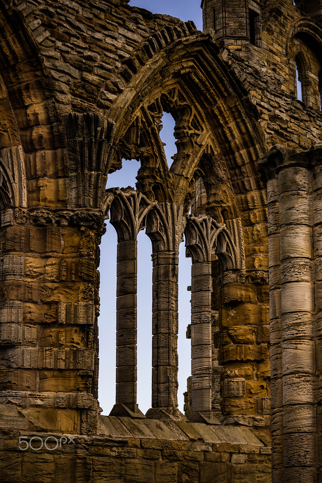 Minolta AF 28-85mm F3.5-4.5 New sample photo. Whitby abbey photography