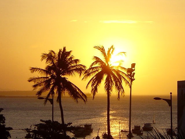 Sony DSC-P10 sample photo. Tramonto cearense  photography