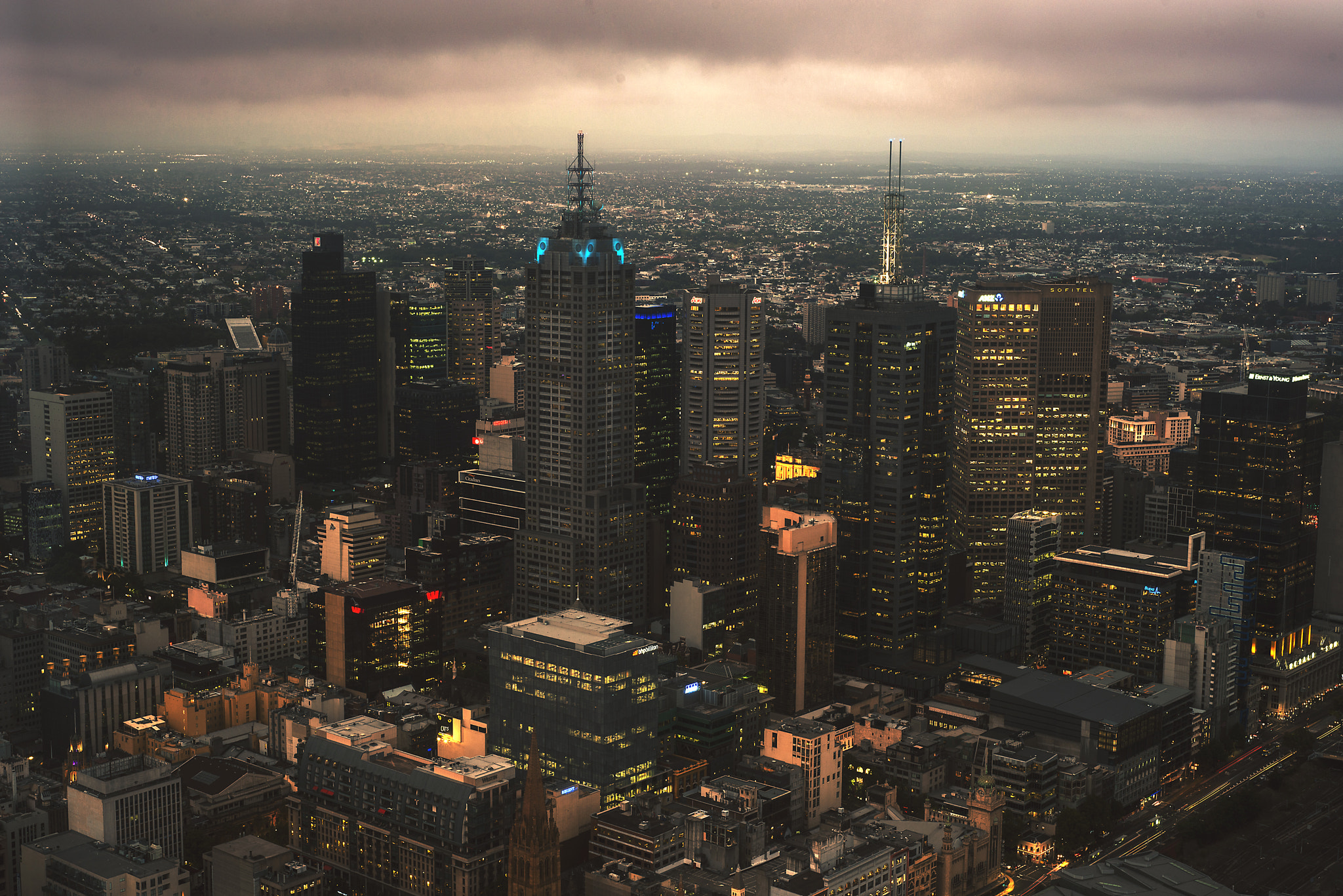 Nikon D800E + Nikon AF Nikkor 50mm F1.8D sample photo. Shot from eureka skytower with the challenge of a  ... photography