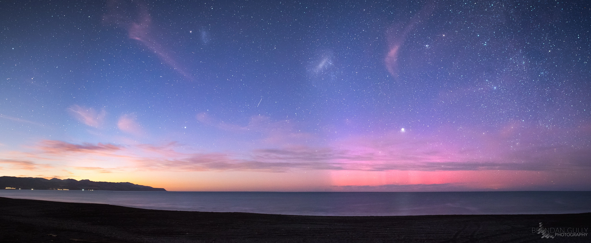 Samyang 12mm F2.8 ED AS NCS Fisheye sample photo. Dawn aurora - new zealand photography