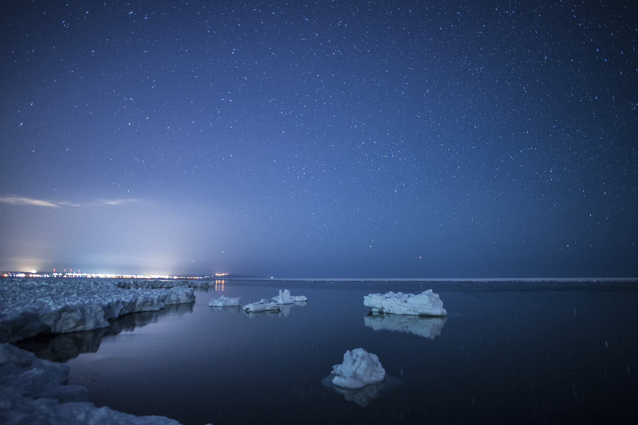 Nikon Df + Nikon AF-S Nikkor 20mm F1.8G ED sample photo. Drift ice photography