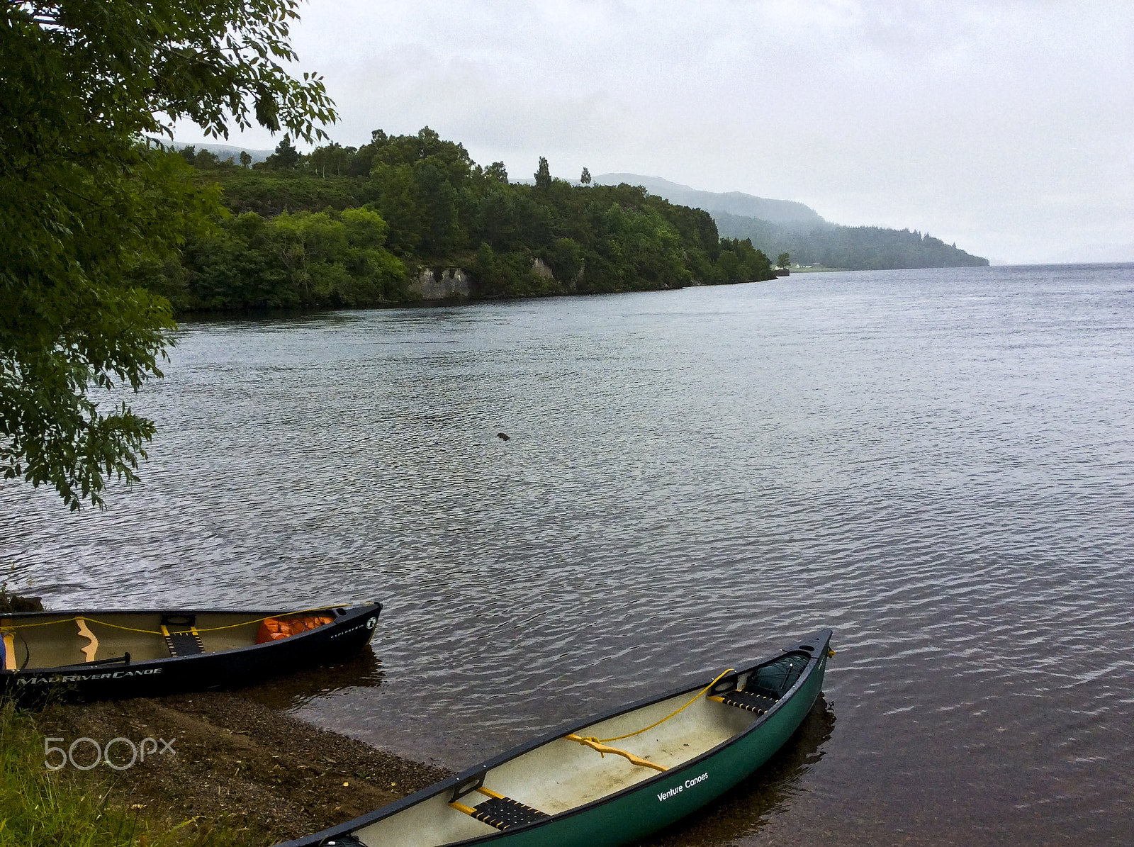iPad mini back camera 3.3mm f/2.4 sample photo. Loch ness photography