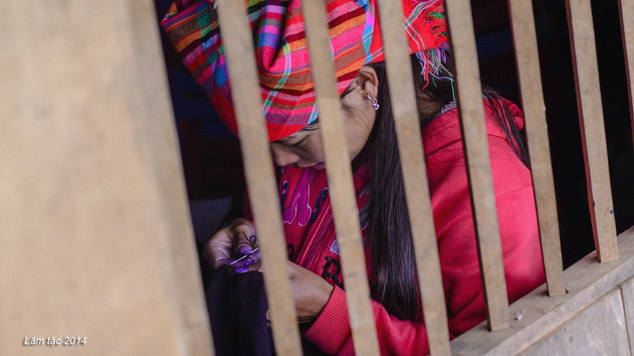AF Zoom-Nikkor 80-200mm f/2.8 ED sample photo. Women in mu cang chai - vn photography