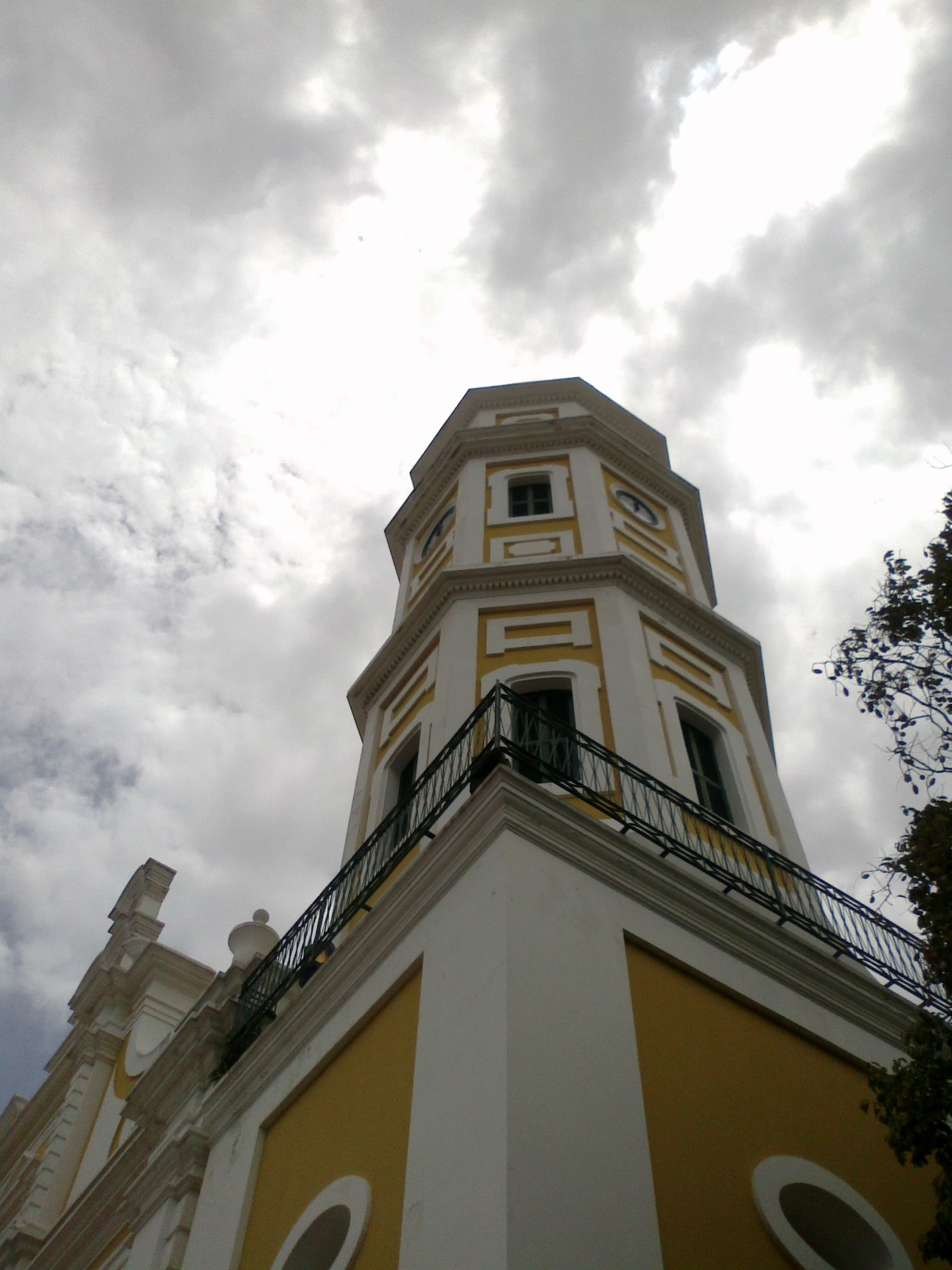 Nokia C5-03 sample photo. Bell tower of cathedral of ciudad bolívar photography