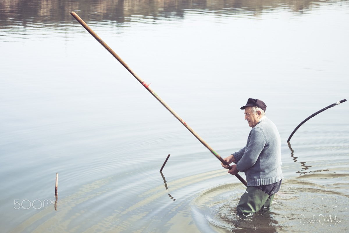 Nikon D610 + Sigma 55-200mm F4-5.6 DC sample photo. Old fishing technique photography