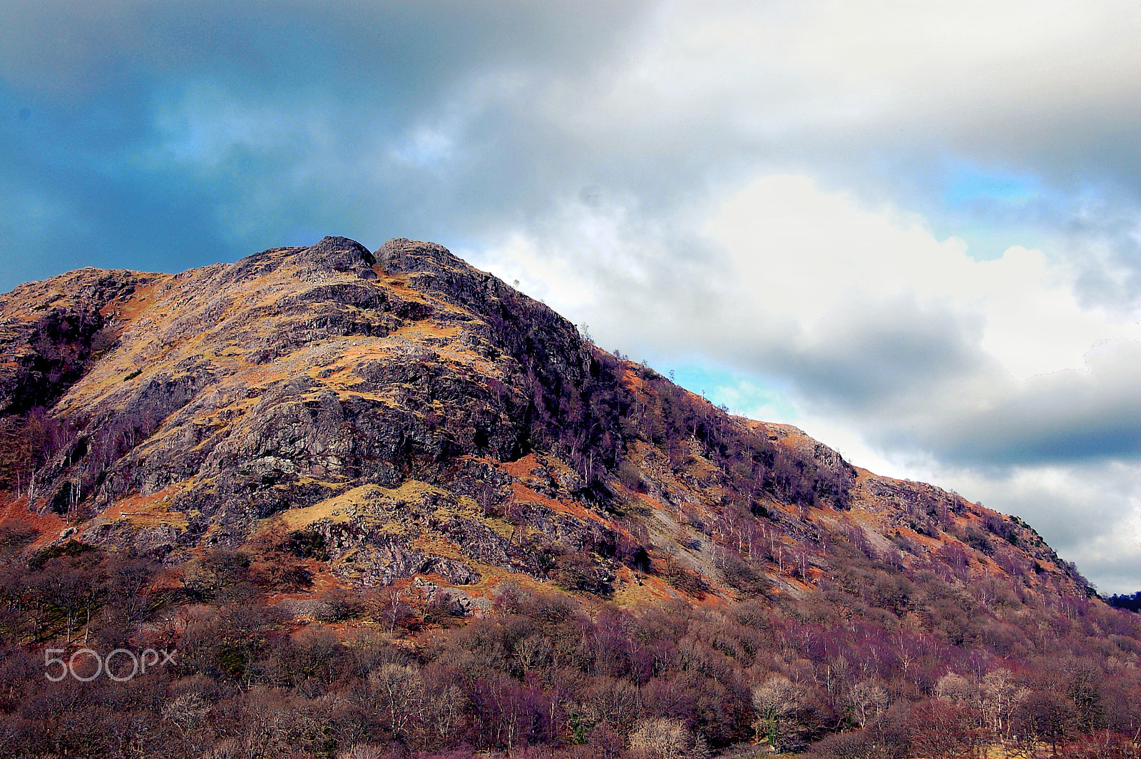 Nikon D50 sample photo. Vibrant hills of coniston lake district photography
