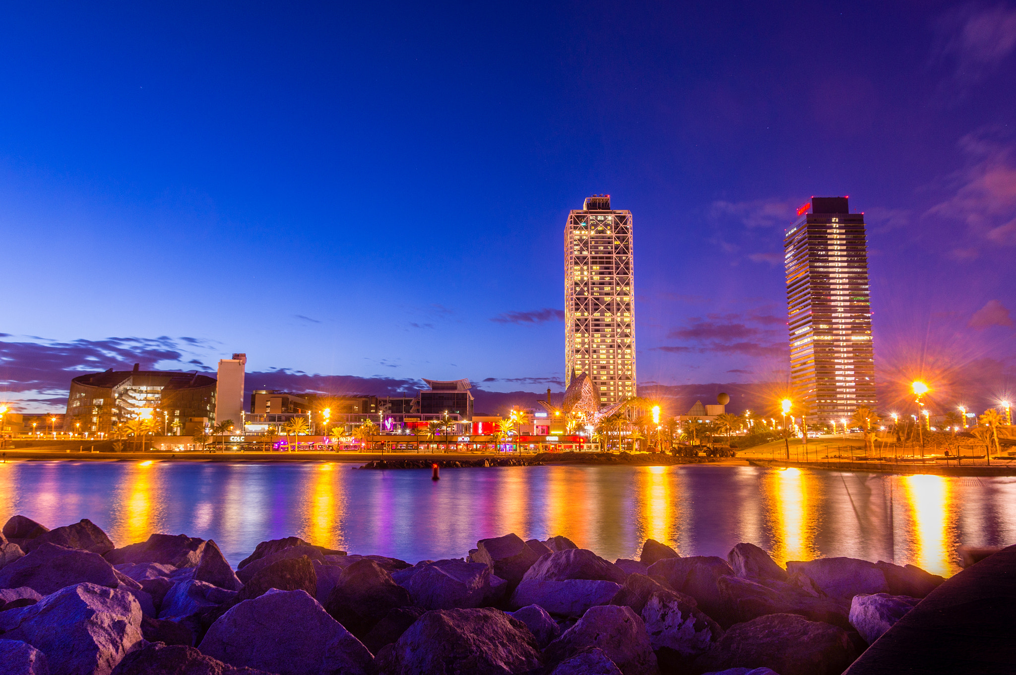 Sony Alpha DSLR-A580 sample photo. Sunset in barcelona photography