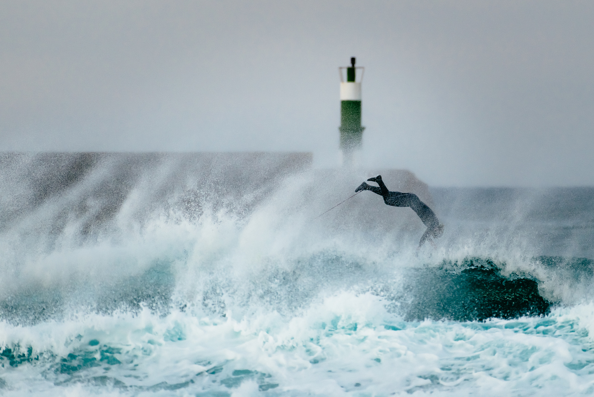 Nikon AF-S Nikkor 200-500mm F5.6E ED VR sample photo. Not my wave photography