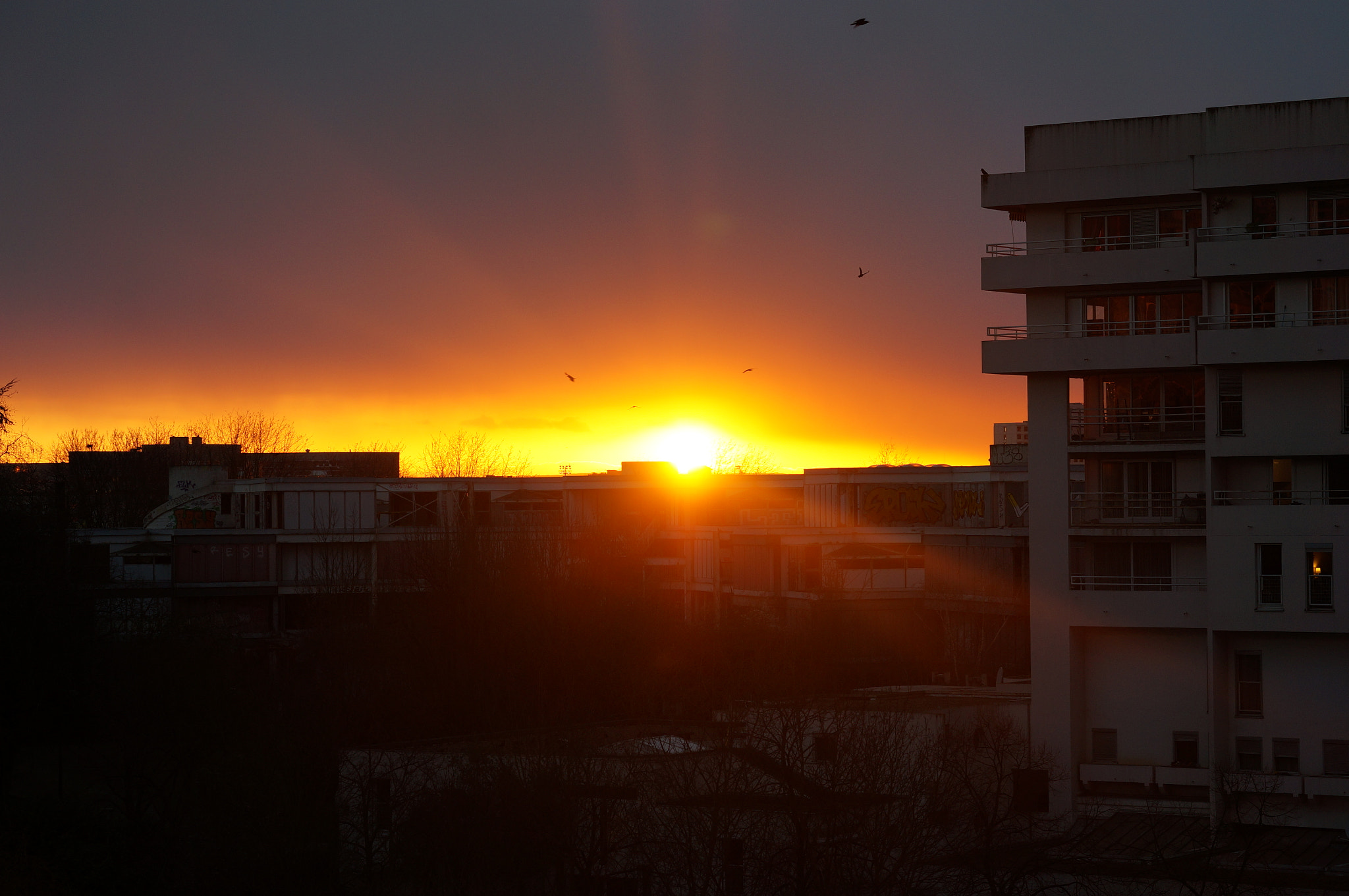 Sony Alpha NEX-5T + Sigma 60mm F2.8 DN Art sample photo. Urban sunset photography