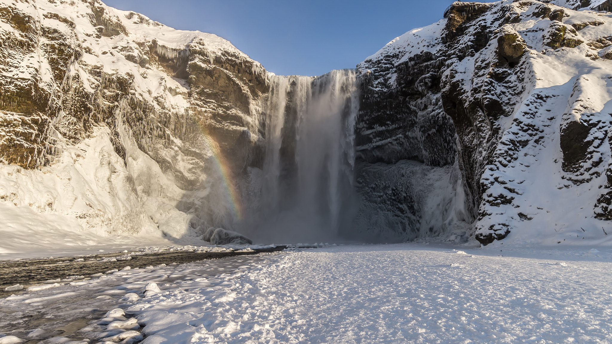 Sony SLT-A57 + Sigma 10-20mm F3.5 EX DC HSM sample photo. Skógafoss i photography