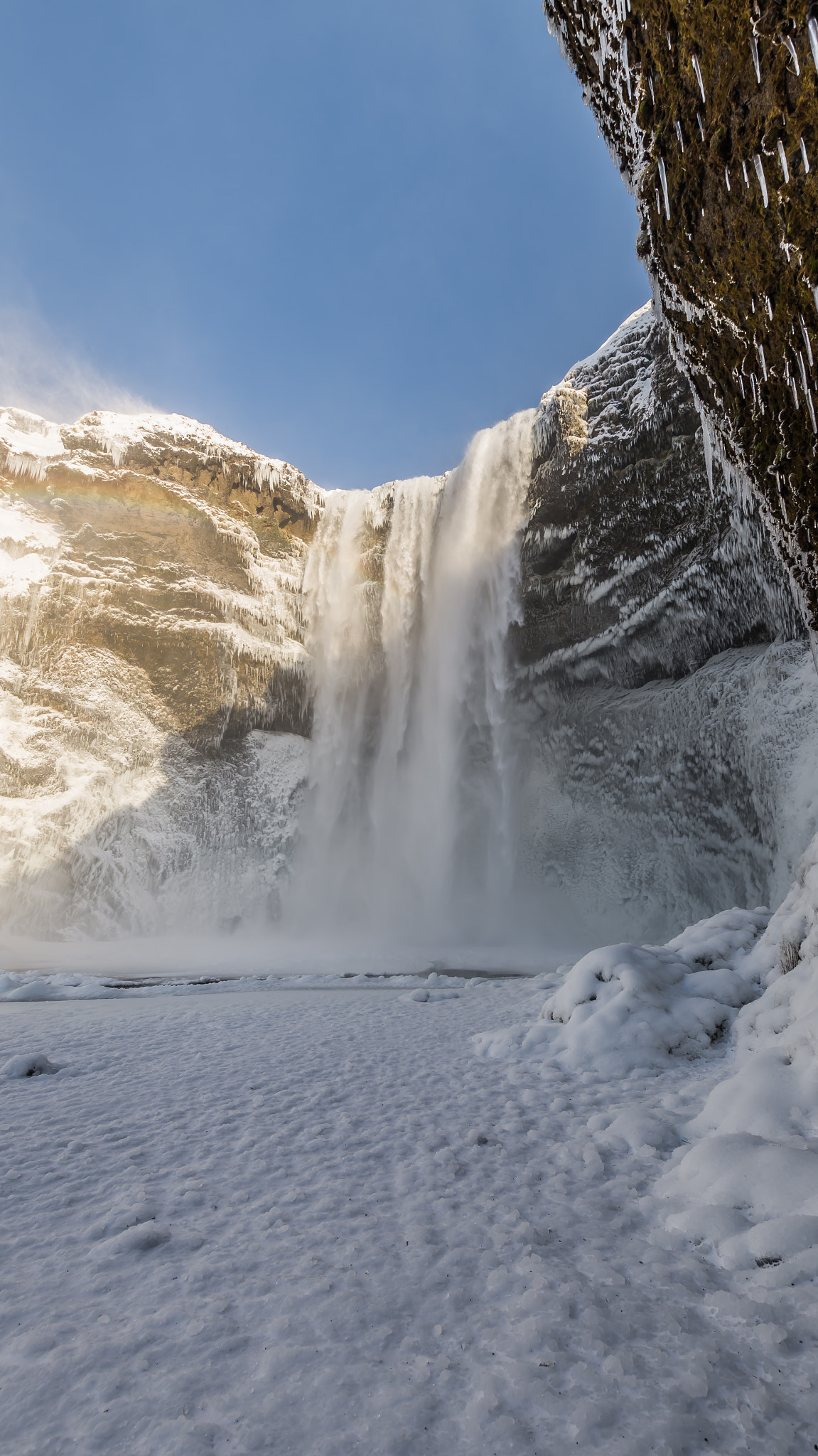 Sony SLT-A57 + Sigma 10-20mm F3.5 EX DC HSM sample photo. Skógafoss ii photography