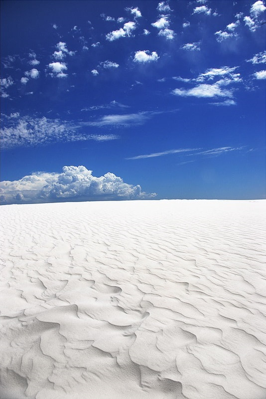 Samsung GX-1L sample photo. White sands blue sky photography