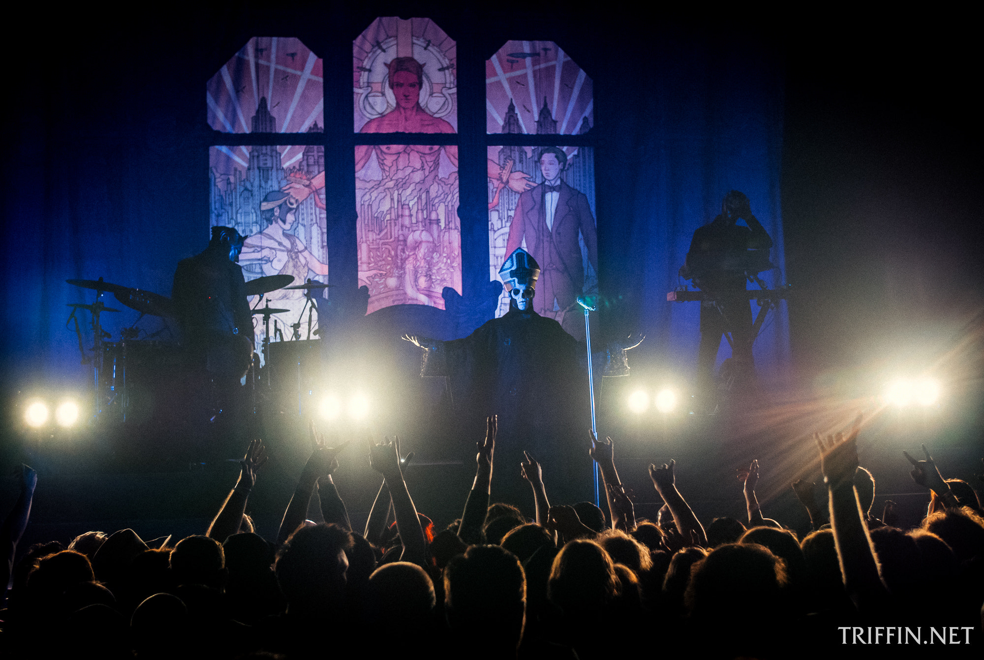Panasonic Lumix DMC-GH4 sample photo. Ghost at the warfield 10/23/15 photography