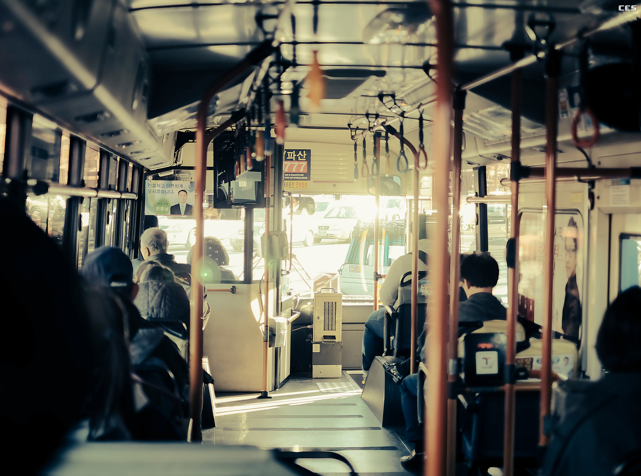 Fujifilm X-A2 sample photo. Bus in aftermoon photography