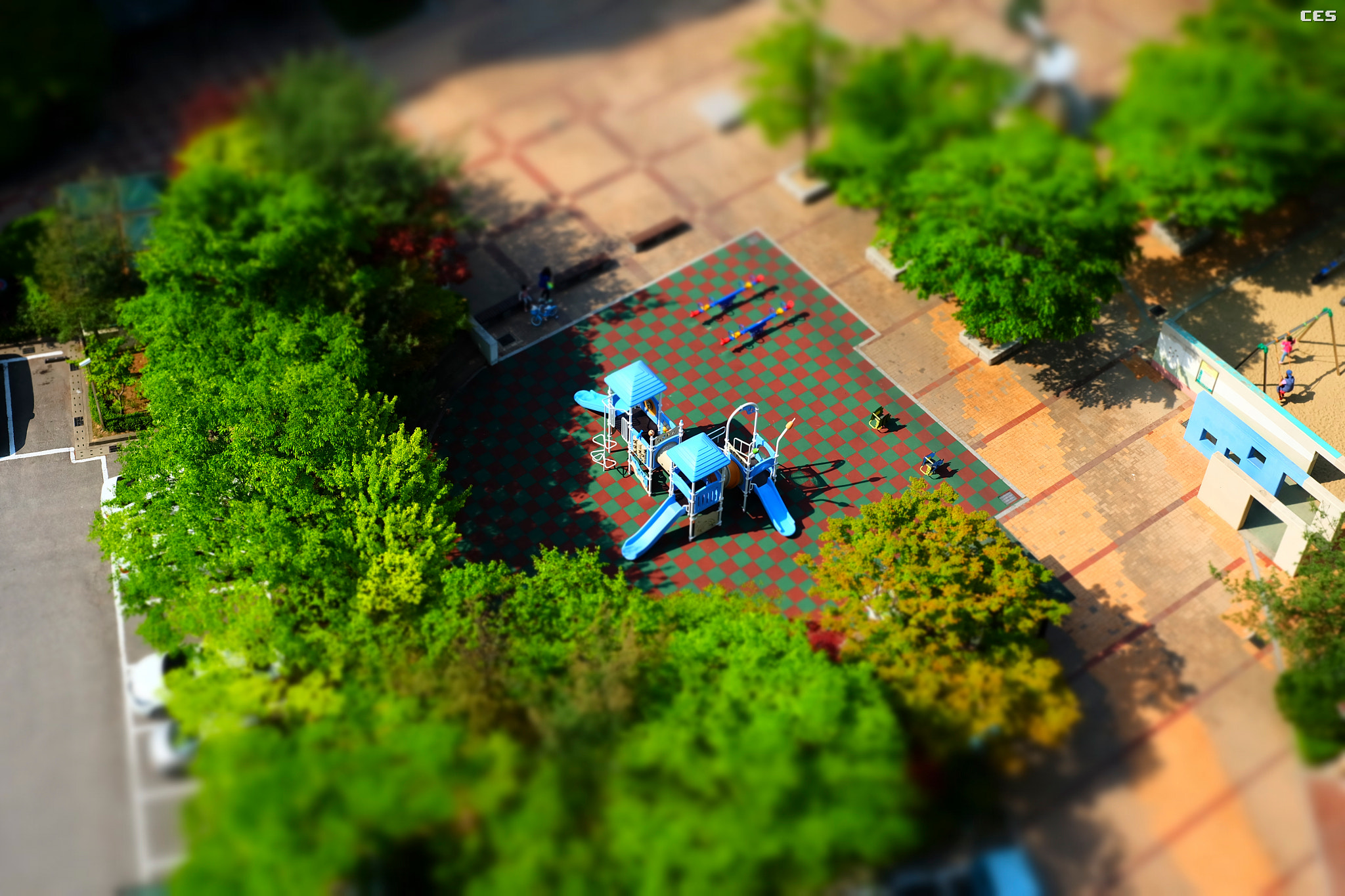 Fujifilm X-A2 sample photo. Mini playground photography