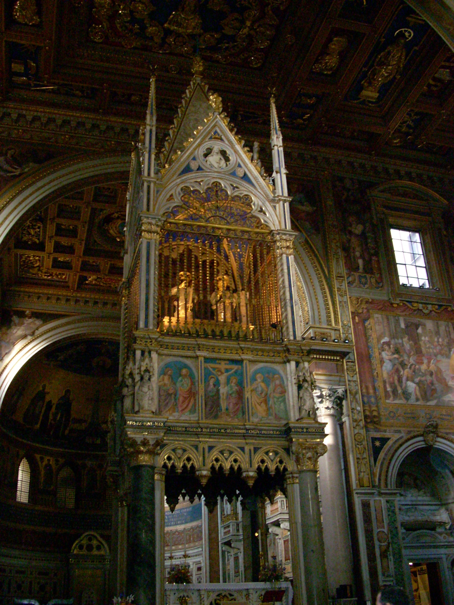 Nikon COOLPIX L11 sample photo. Tabernacolo s giovanni in laterano photography