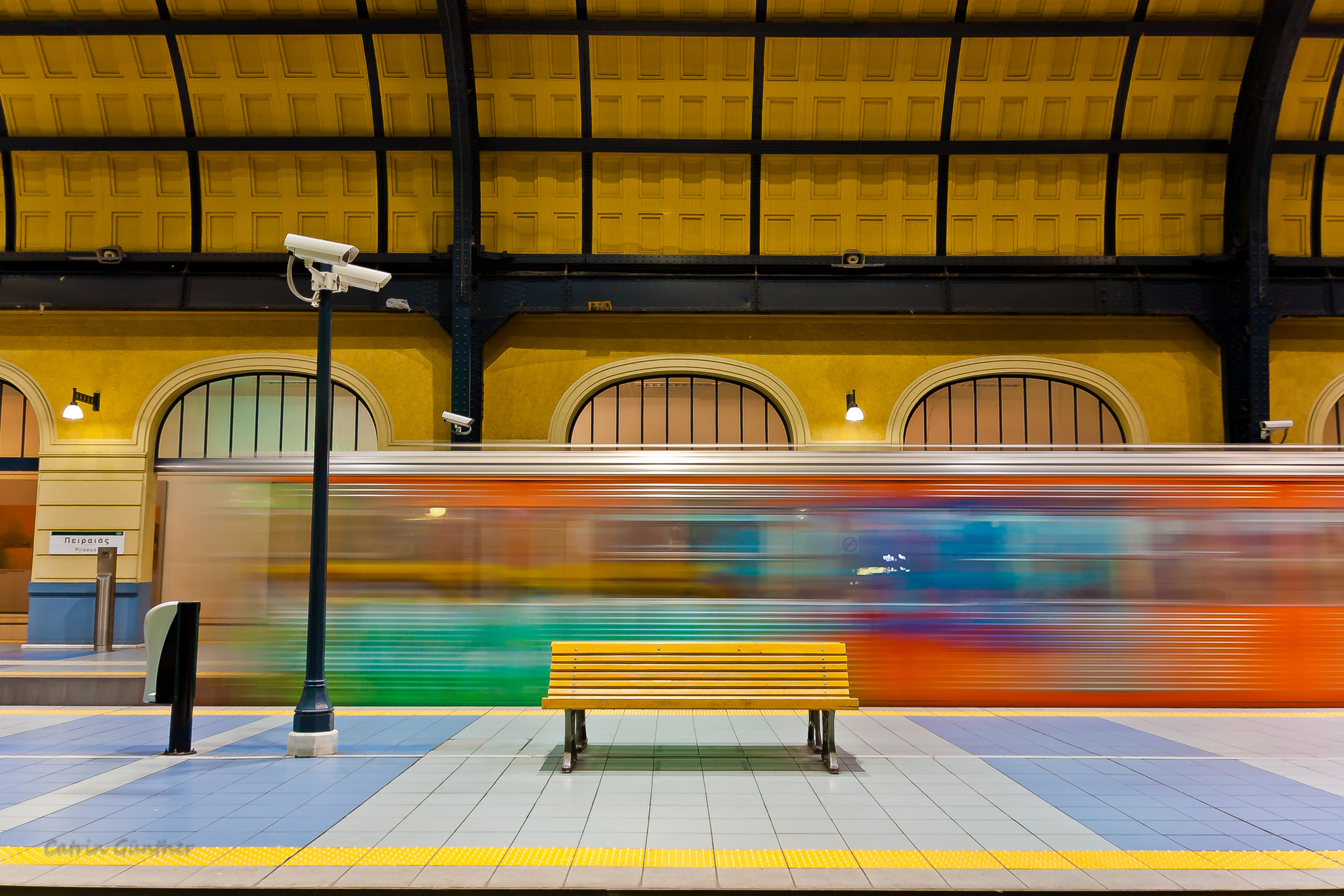 Sigma 18-250mm F3.5-6.3 DC OS HSM sample photo. Piraeus subwaystation photography