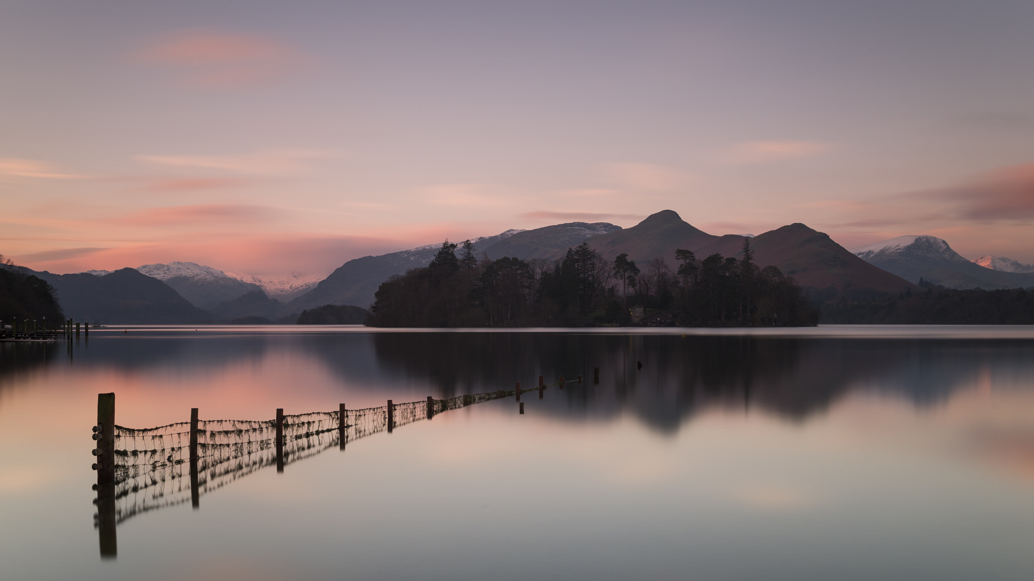 Nikon D600 + Samyang 35mm F1.4 AS UMC sample photo. Sunrise over derwentwater photography