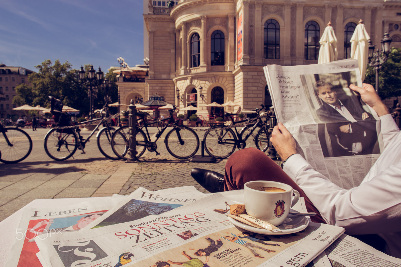 24mm F1.4 sample photo. Frankfurter allgemeine sonntagszeitung photography