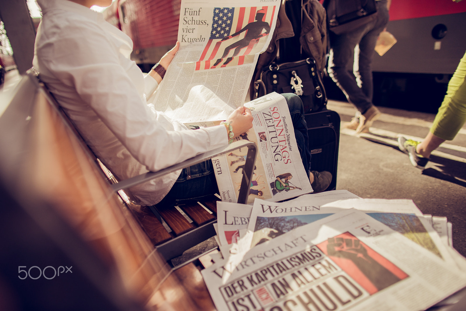 24mm F1.4 sample photo. Frankfurter allgemeine sonntagszeitung photography
