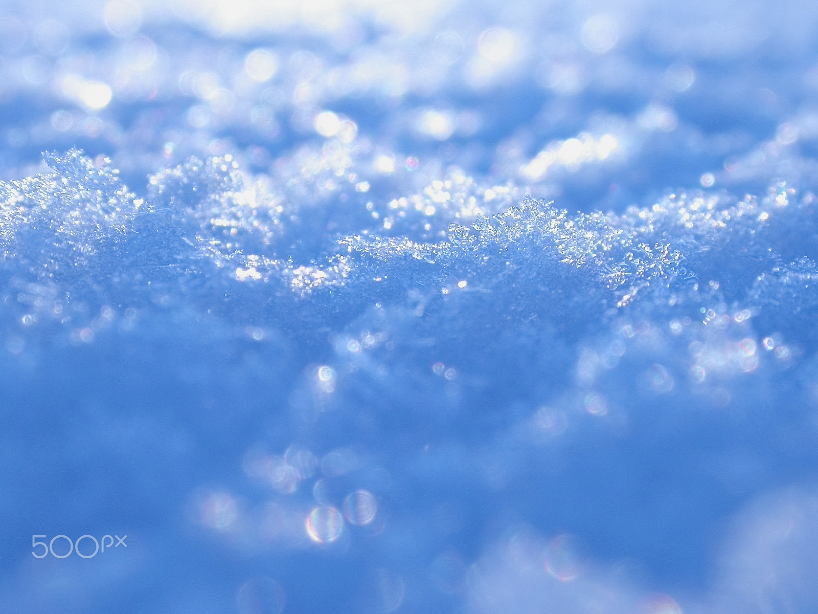 Nikon E4500 sample photo. Snow surface photography