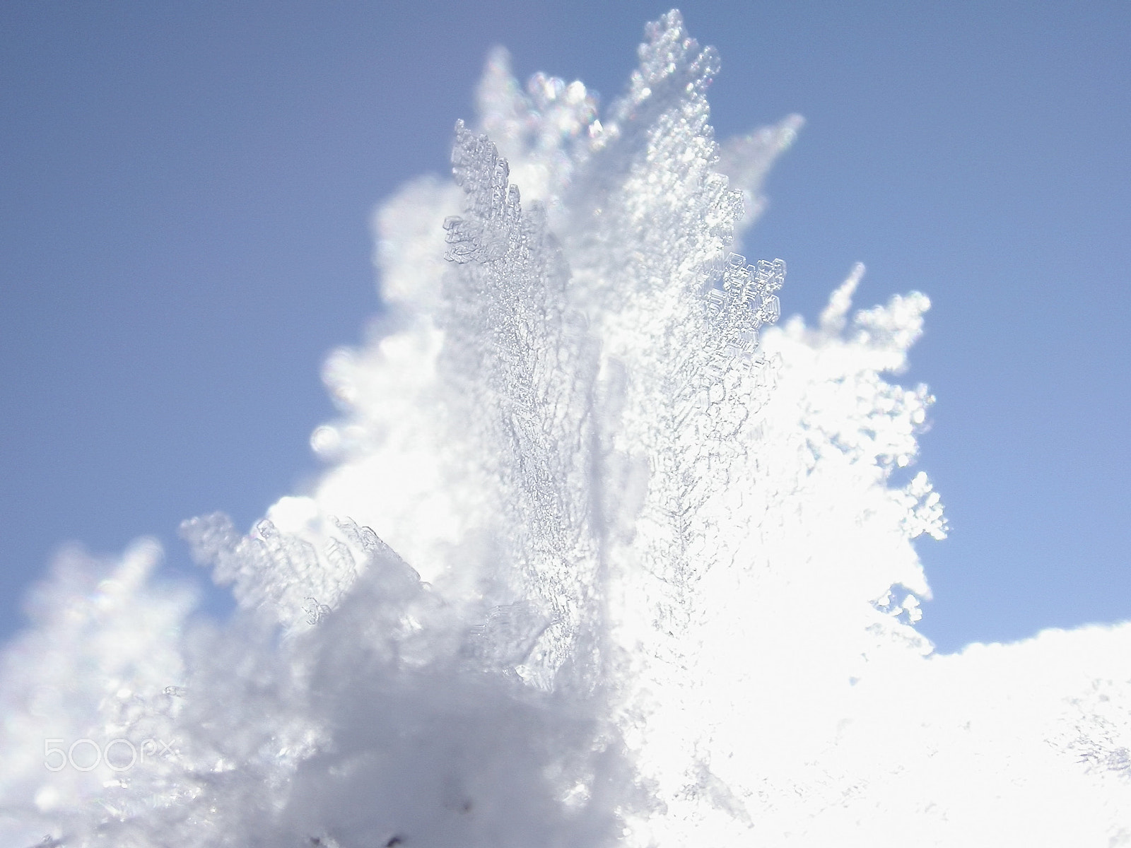 Nikon E4500 sample photo. Ice cold ice photography