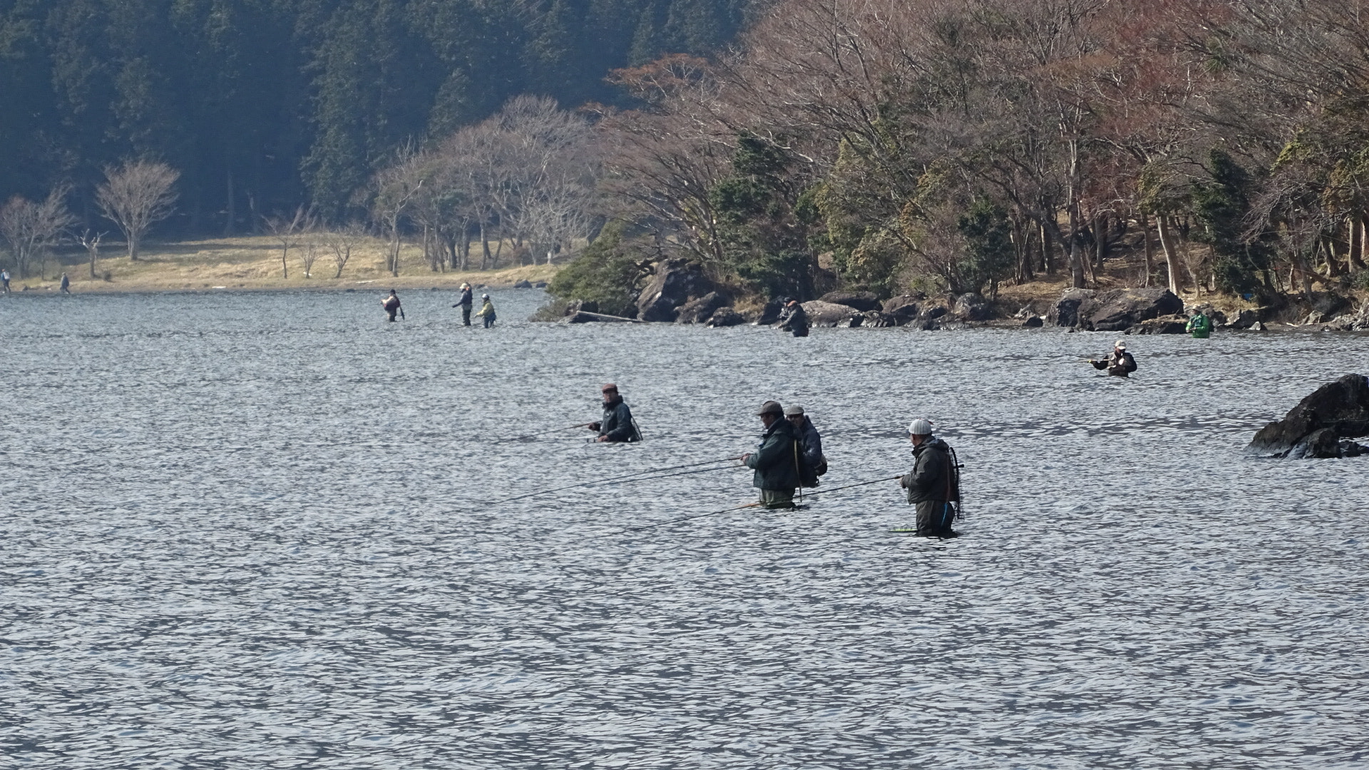 Sony DSC-QX30 sample photo. Fishing time.. photography