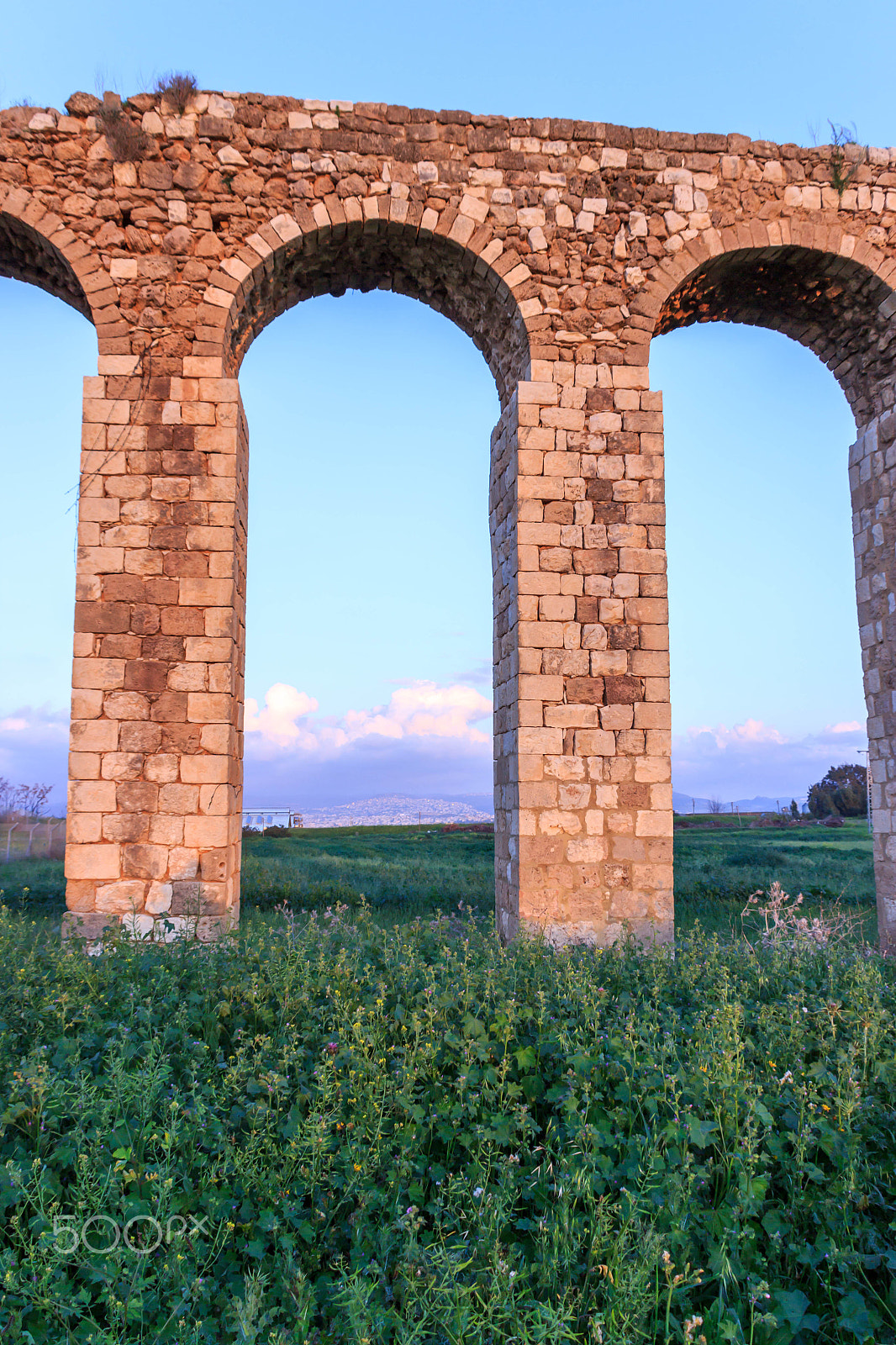 Canon EF 75-300mm F4.0-5.6 IS USM sample photo. Remains of an ancient roman aqueduct photography