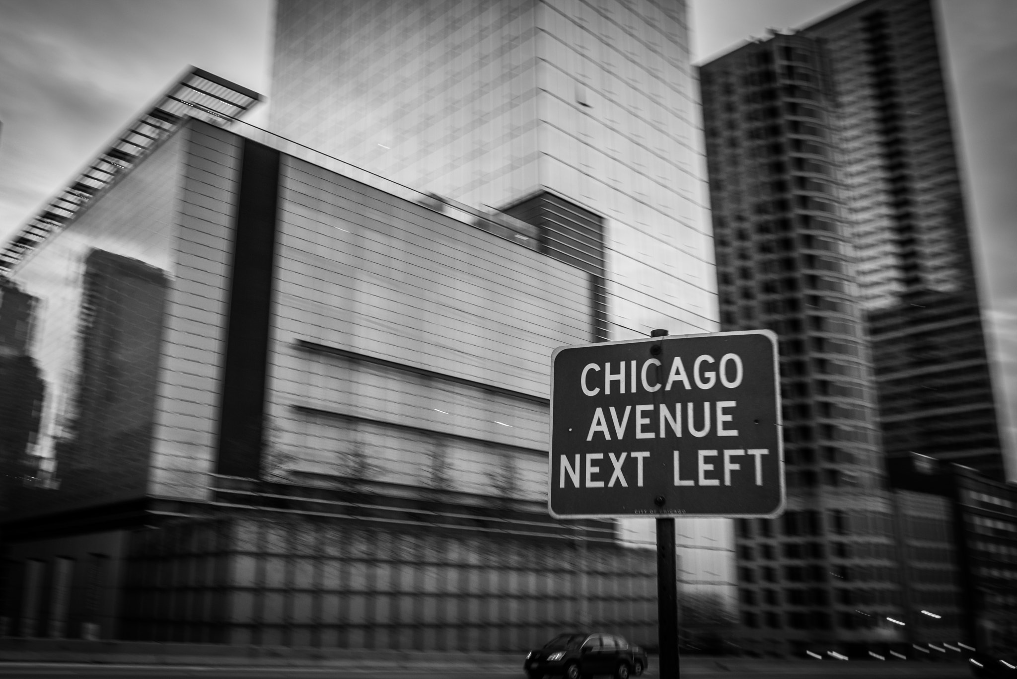 Nikon D810 + Nikon AF Nikkor 24mm F2.8D sample photo. Chicago avenue next left photography