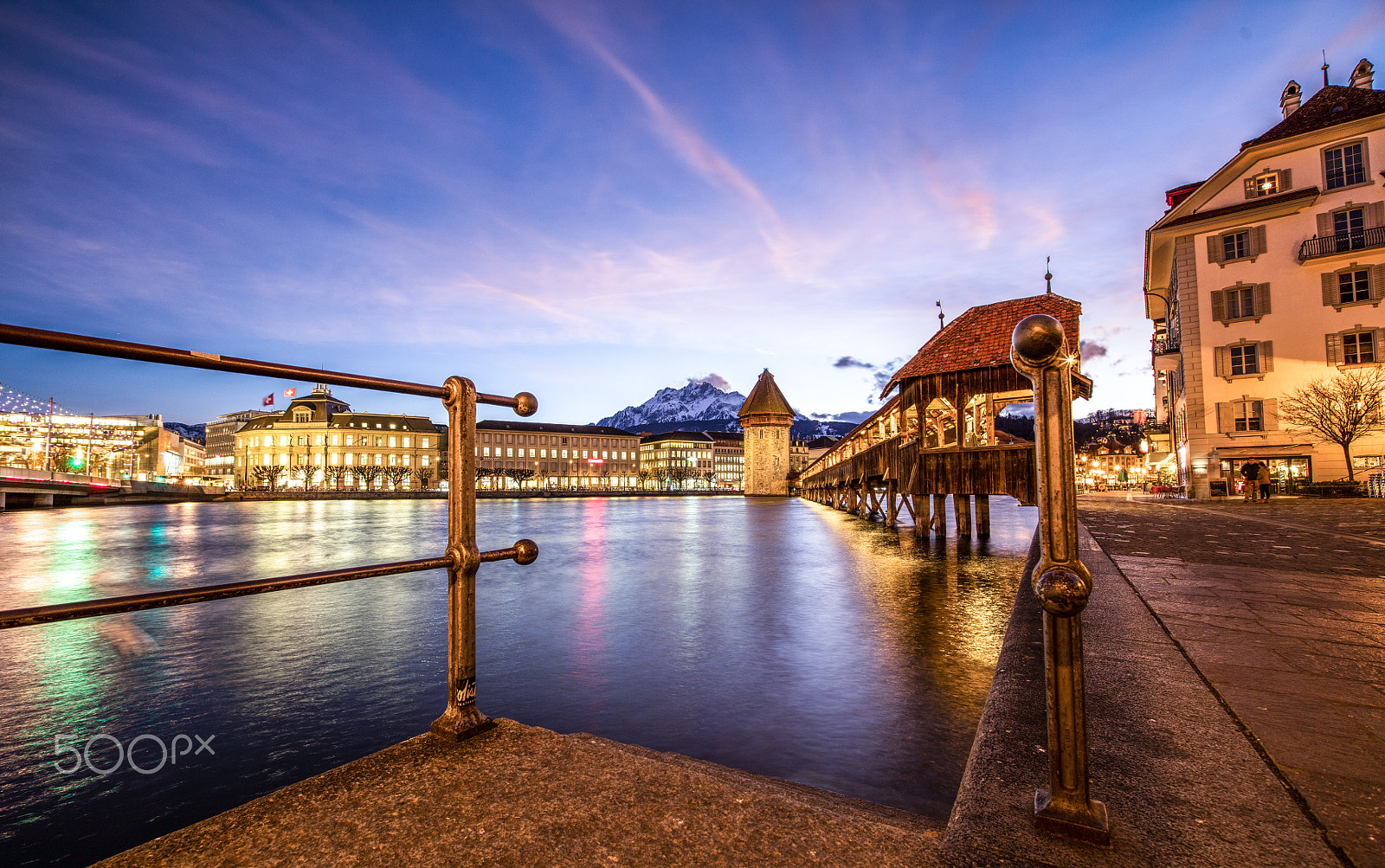 Canon EOS 5DS R sample photo. At night luzern switzerland photography