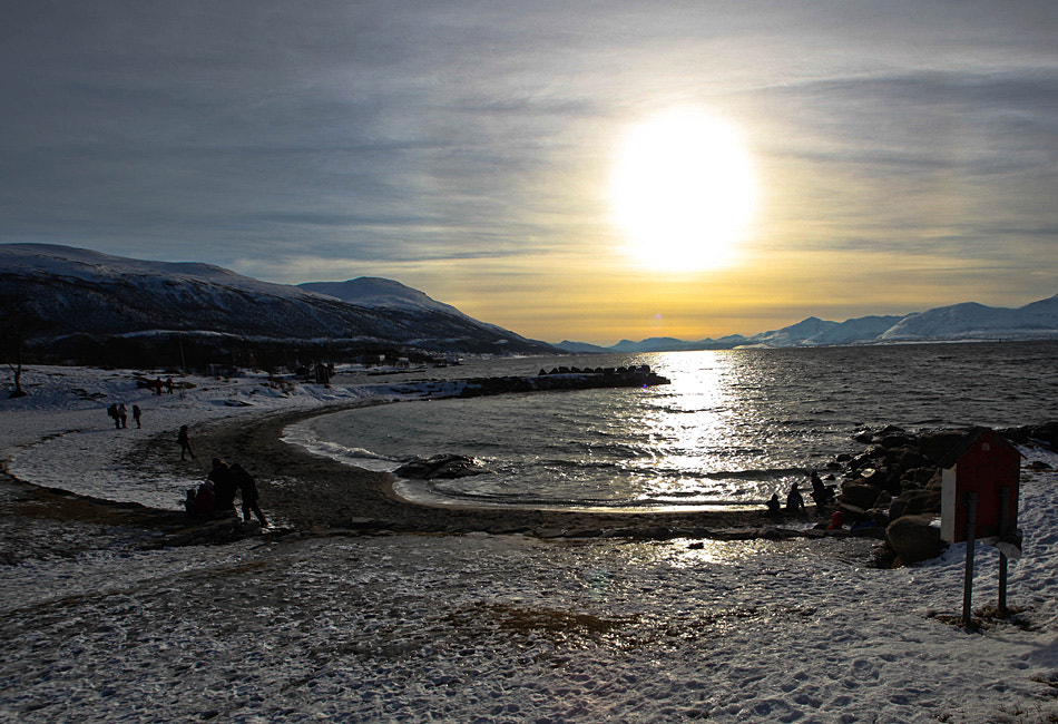 Canon EOS 5D Mark II + Sigma 14mm f/2.8 EX Aspherical HSM sample photo. Telegrafbukta tromsø norway photography