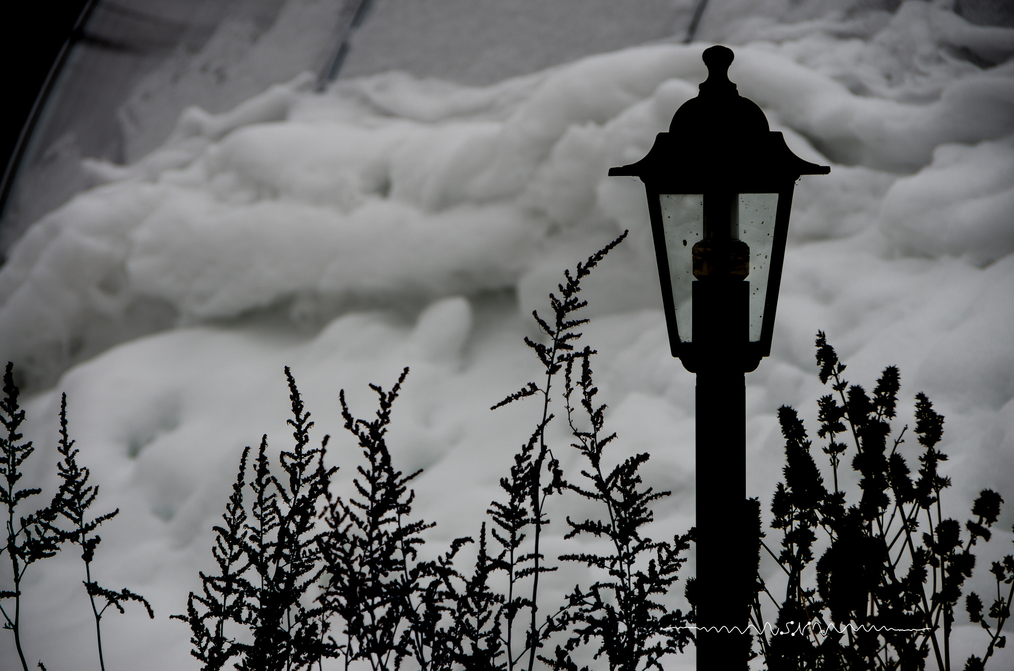 Pentax K-5 IIs sample photo. Winter lantern photography
