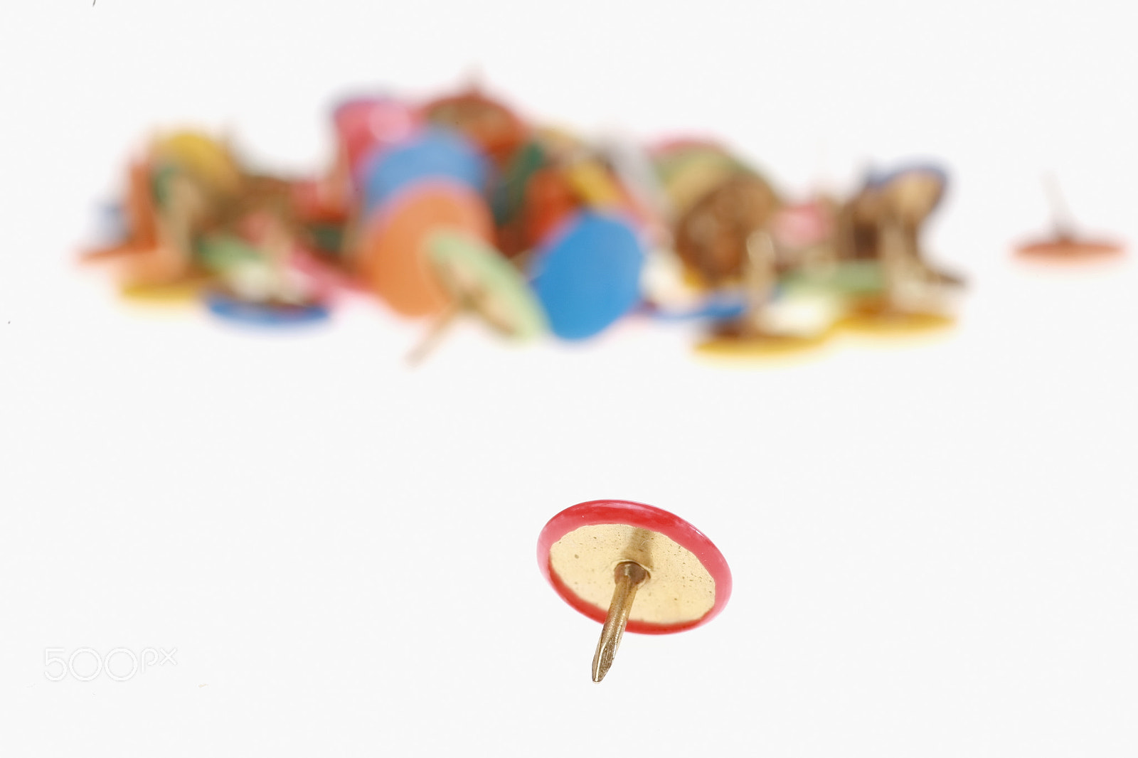 Canon EOS 5D + Tamron SP AF 90mm F2.8 Di Macro sample photo. Thumbtack photography