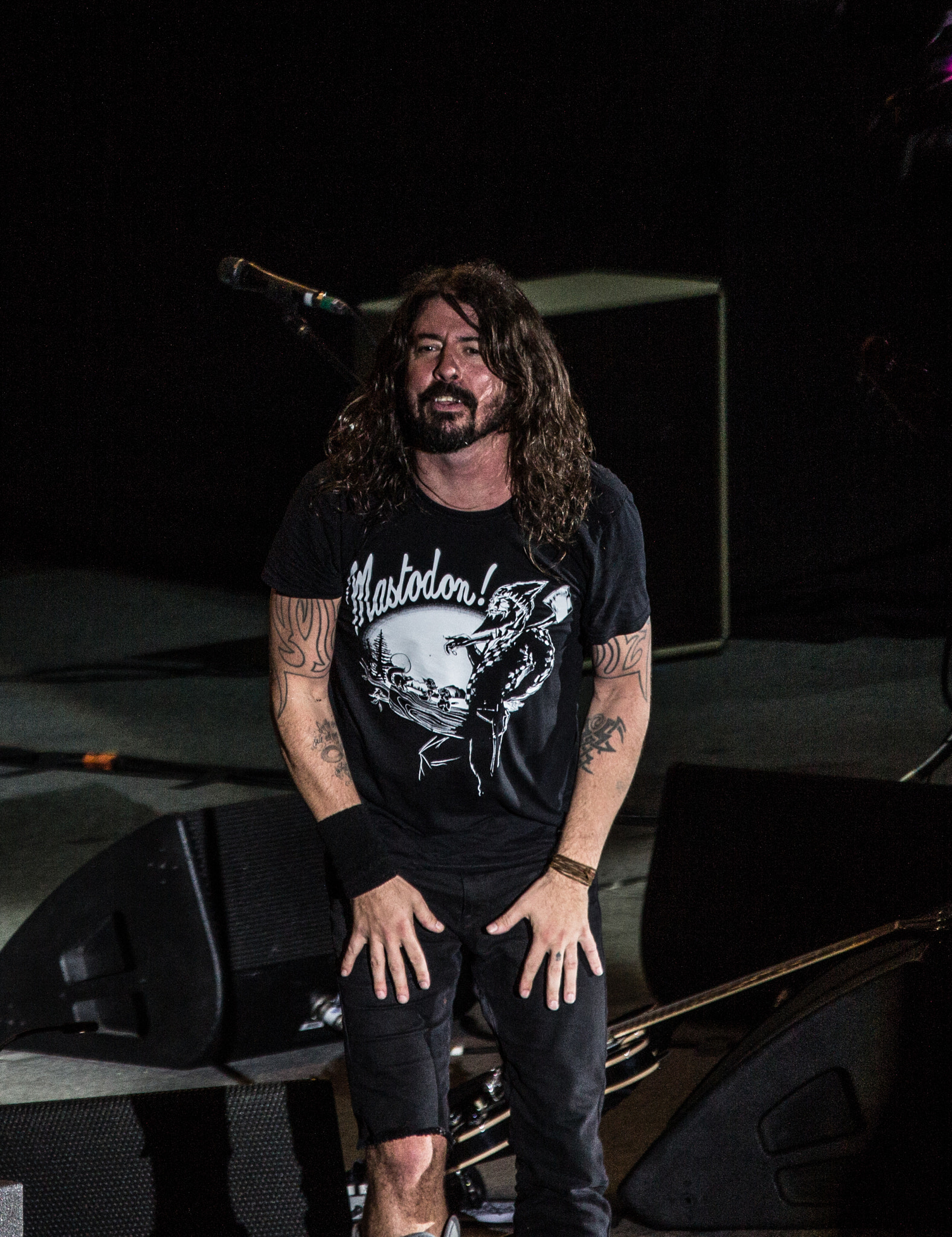 Sigma 70-200mm F2.8 EX DG OS HSM sample photo. Foo fighters cesena rockin 1000 photography