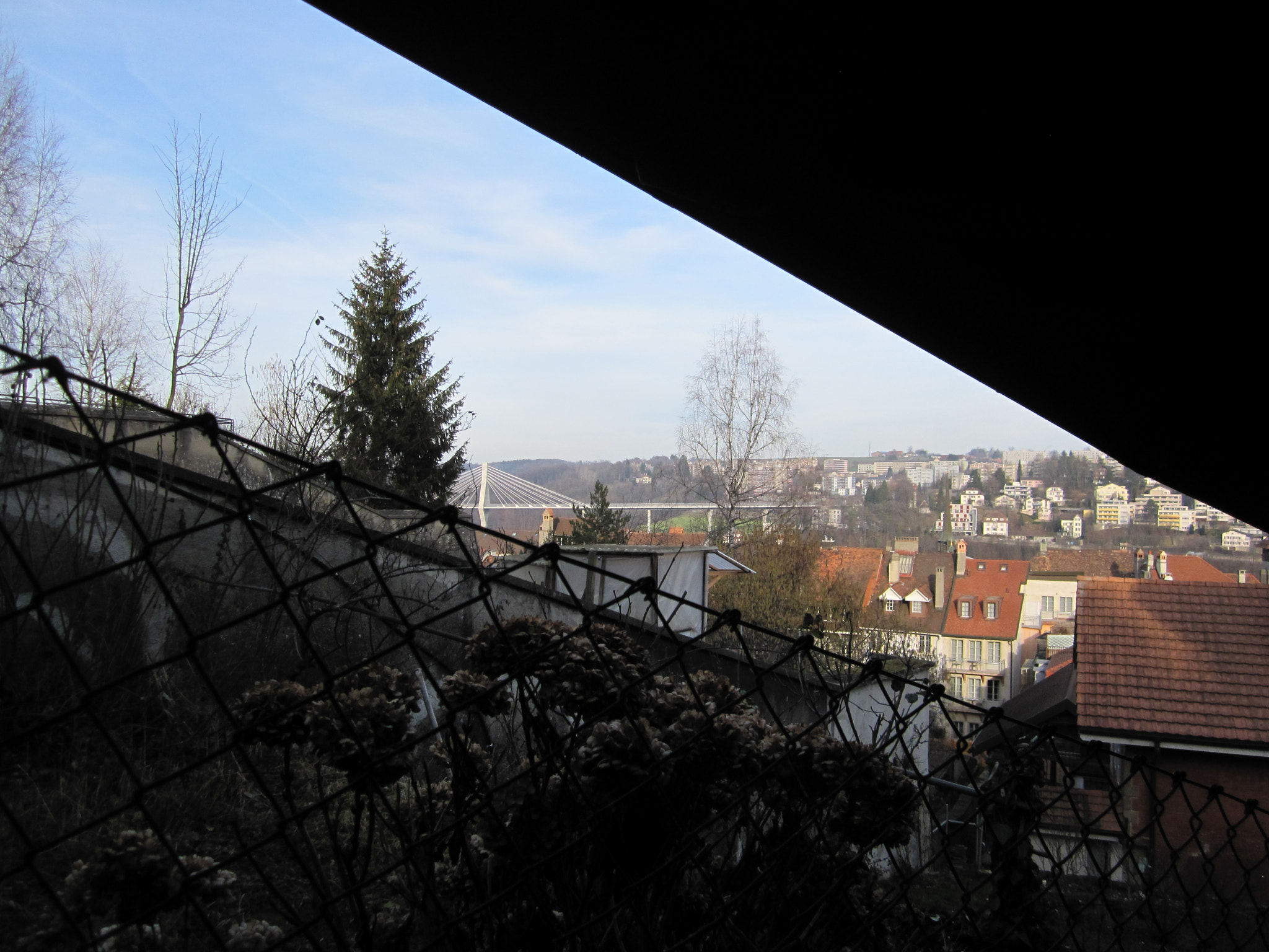 Canon PowerShot SD940 IS (Digital IXUS 120 IS / IXY Digital 220 IS) sample photo. Cathédrale de fribourg vu des escaliers du collège photography