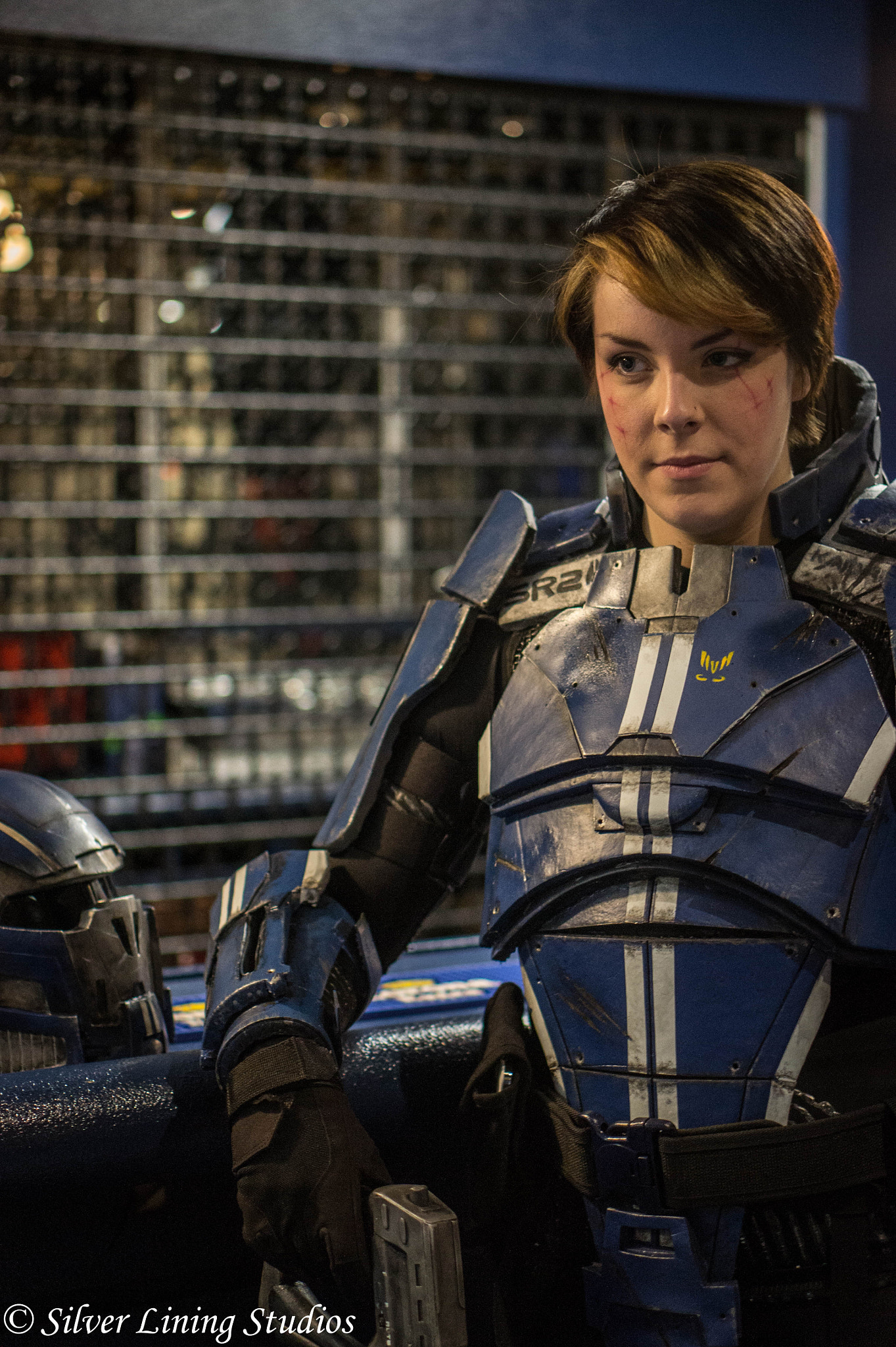 Sony Alpha NEX-3 + E 50mm F1.8 OSS sample photo. Mass effect cosplayers photography