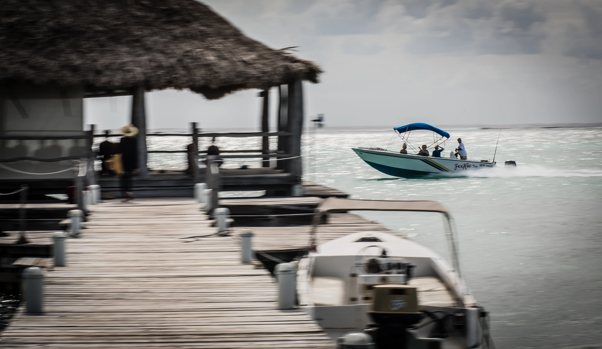 AF Zoom-Nikkor 80-200mm f/2.8 ED sample photo. Speeding dock photography